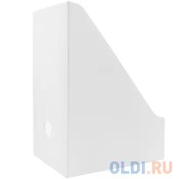 Накопитель архивный, вертикальный, лакированный микрогофрокартон, 470 г/кв.м,227х150х305 мм, белый SCT710/W