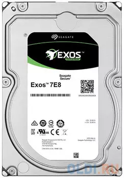 Накопитель на жестком магнитном диске Seagate Жесткий диск Exos 7E8 HDD 6TB ST6000NM029A 3.5" 512E/4KN SAS 12Gb/s 256Mb 7200rpm