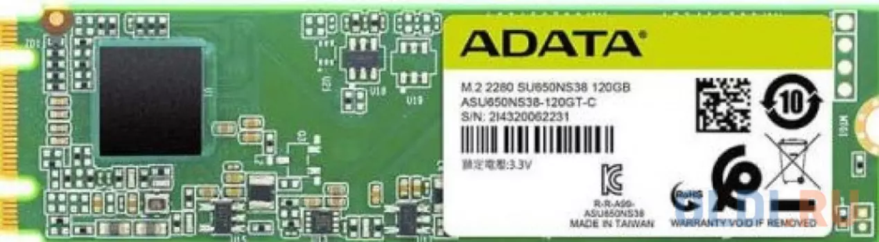 SSD накопитель A-Data Ultimate SU650 120 Gb SATA-III