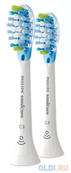 Насадка для зубных щеток Philips Sonicare HX9042/17 (упак.:2шт) 2 Series/DiamondClean/EasyClean/FlexCare/HealthyWhite