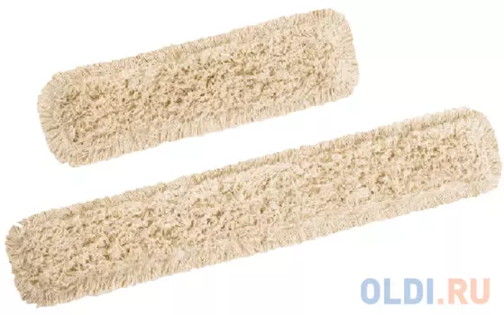 Насадка МОП плоская 100 см для швабры-рамки, карманы, хлопок, VILEDA "ДастМоп", 118104