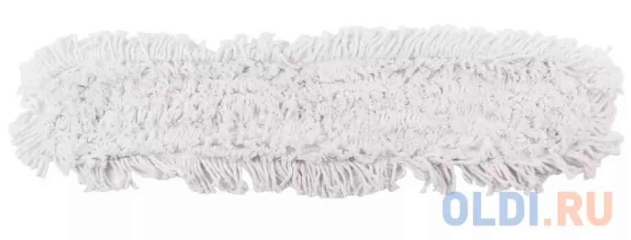 Насадка МОП плоская 80 см для швабры-рамки, карманы, хлопок, ЛАЙМА, 603610