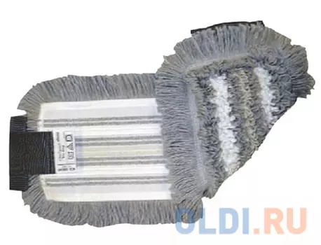 Насадка МОП плоская для швабры/держателя 40 см, уши (УВ), полиэстер/волокно/вискоза, VILEDA "УльтраСпидТрио+", 515730