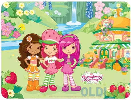 Настольное пластиковое покрытие для лепки ACTION! STRAWBERRY SHORTCAKE, А3