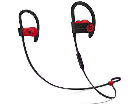 Наушники (гарнитура) Apple Beats Powerbeats 3 WL ML8W2EE/A Black/Red Беспроводные / Внутриканальные с микрофоном / до 12 ч / Bluetooth, Micro-USB