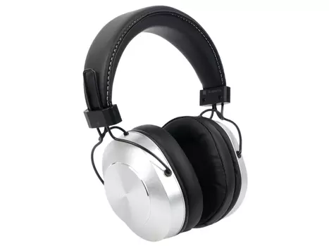Наушники (гарнитура) Pioneer SE-MS7BT-S Silver Беспроводные, проводные / Полноразмерные с микрофоном / Серебристый-черный / 9 Гц - 22 кГц / 98 дБ / Одностороннее / до 12 ч / NFC, Bluetooth, Mini-jack