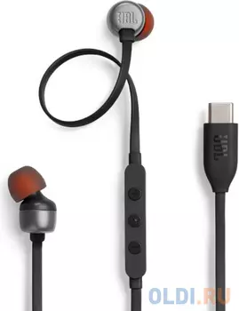 Наушники JBLT310CBLK черный