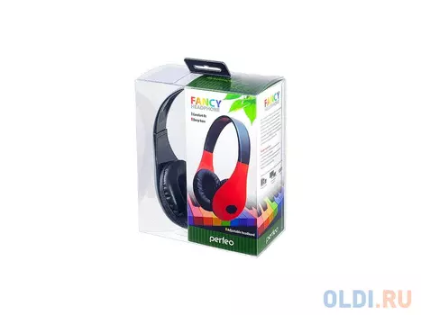 Наушники Perfeo FANCY черный PF-FAN-BLK