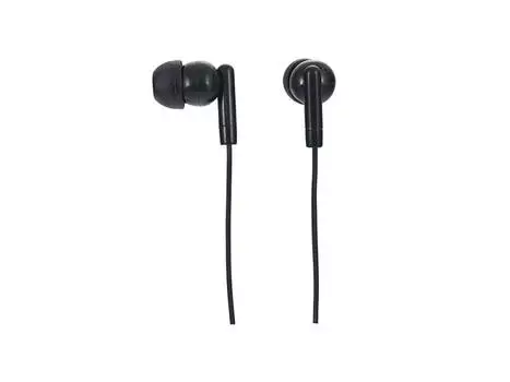 Наушники Perfeo NONAME черный PF-NNM-BLC Проводные / Внутриканальные / Черный / 20 Гц - 20 кГц / 100 дБ / Двухстороннее / Mini-jack / 3.5 мм