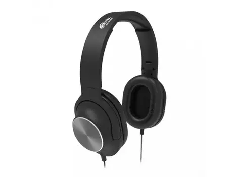 Наушники Ritmix RH-610М Black Проводные / Полноразмерные с микрофоном / 20 - 20 000 Гц / 105 дБ / Двустороннее / miniJack 3.5 мм