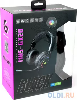 Наушники с микрофоном Acer OHW309 черный 1.6м накладные USB оголовье (ZL.HDSEE.004)