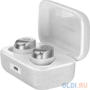Наушники Sennheiser MOMENTUM True Wireless 4 White & Silver
