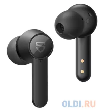 Наушники SoundPEATS TWS Q, AB1532, Bluetooth 5.0, 300мАч,d10мм, IPX5, черный