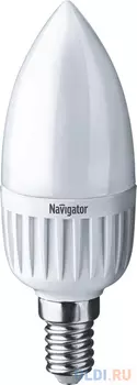 Navigator 94482 Светодиодная лампа NLL-P-C37-5-230-4K-E14-FR