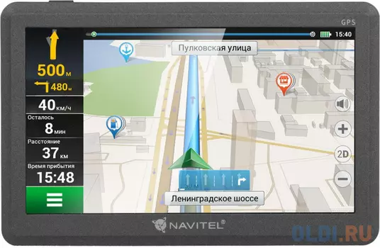 Навигатор Navitel C500 5" 480x272 4GB microSDHC черный