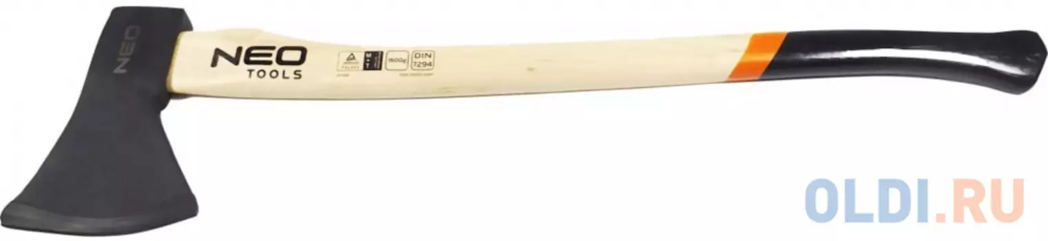 NEO Tools Колун 1600 г, рукоятка из гикори 27-016