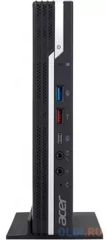 Неттоп Acer Veriton N4660G i3 9100 (3.6)/8Gb/1Tb 7.2k/UHDG 630/Windows 10 Professional/GbitEth/WiFi/BT/90W/клавиатура/мышь/черный