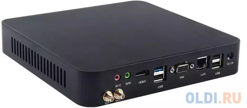 Неттоп Hiper M8 PG G6405 (4.1) 4Gb SSD256Gb UHDG 610 Windows 10 Professional GbitEth WiFi BT 60W черный