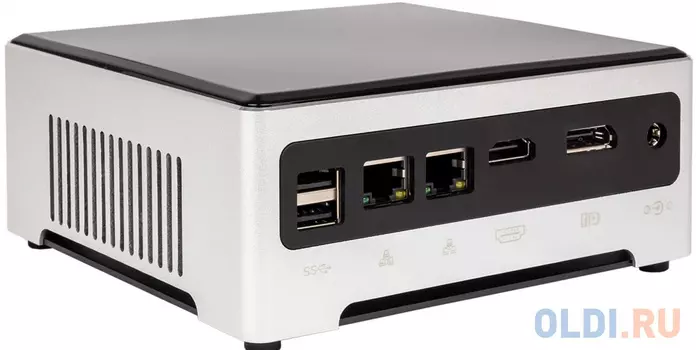 Nettop HIPER NUG, Intel Core i7-1165G7, 2* DDR4 SODIMM, Iris Xe -графика Intel (DP + HDMI), 6*USB3.0, 2*LAN, 2*M2 SSD, WiFi, VESA