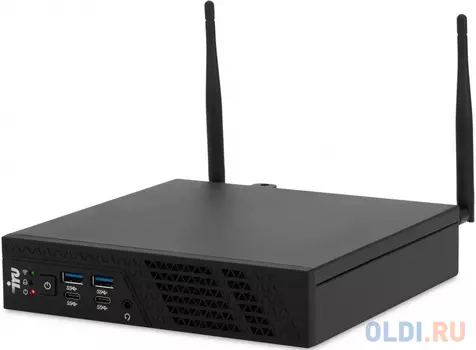 Неттоп IRU 310H6ITF i3 12100 (3.3) 8Gb SSD256Gb UHDG 730 Windows 11 Professional GbitEth BT черный (2031363)