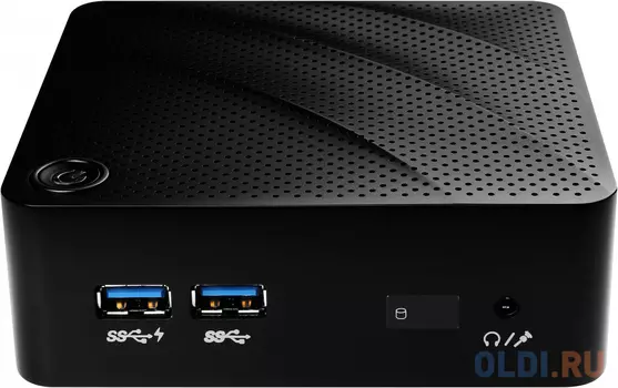 Неттоп MSI Cubi N 8GL-093RU slim PS N5000 (1.1)/4Gb/SSD64Gb/UHDG 605/Windows 10 Professional/GbitEth/WiFi/BT/40W/черный