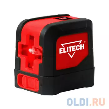 Нивелир лазер ELITECH ЛН 3К 2х1.5В(АА),20м,±0,3мм\\м,0.25кг,гор\\верт луч,очки,штатив,зажим,мишень,кейс