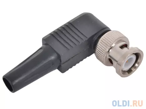 Разъем Orient C668, BNC для коаксиального кабеля RG-59, под винт, угловой (2шт)