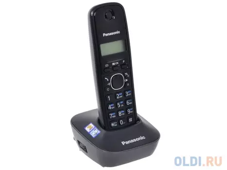 Телефон DECT Panasonic KX-TG1611RUH АОН, Caller ID 50, 12 мелодий
