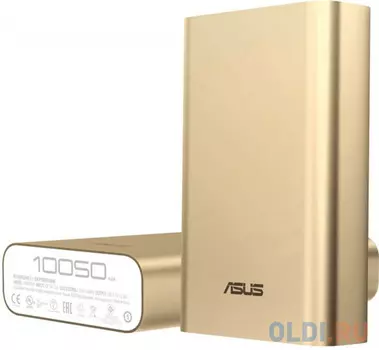 Портативное зарядное устройство Asus ZenPower ABTU005 10050mAh 1xUSB золотистый 90AC00P0-BBT078