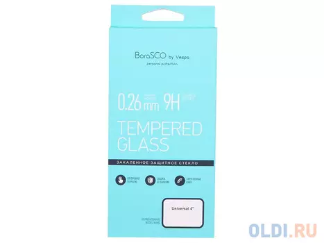 Защитное стекло BoraSCO 0,26 мм Универсальное 4"