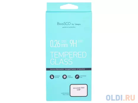 Защитное стекло BoraSCO 0,26 мм Универсальное 18:9 5.99"