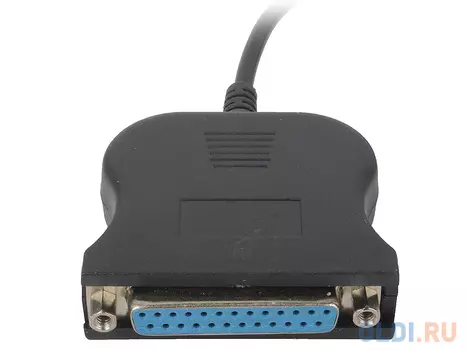 Кабель-адаптер Orient ULB-225, USB AM to LPT DB25F (порт), кабель 0.85м, крепление гайки