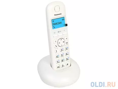 Телефон DECT Panasonic KX-TGB210RUW АОН, Caller ID 50, Эко-режим, Память 50