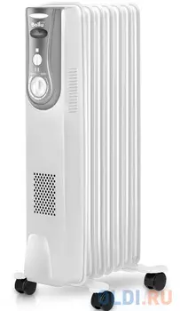 Масляный радиатор BALLU Level BOH/LV-07, 1500 Вт., 7 секций, белый