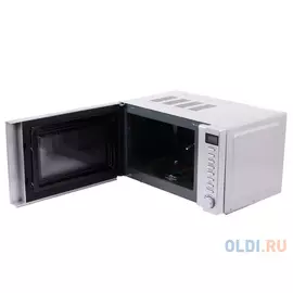 Микроволновая печь BBK 20MWS-721T/BS-M, соло, 20л, эл. управ, 700Вт, черный/серебристый