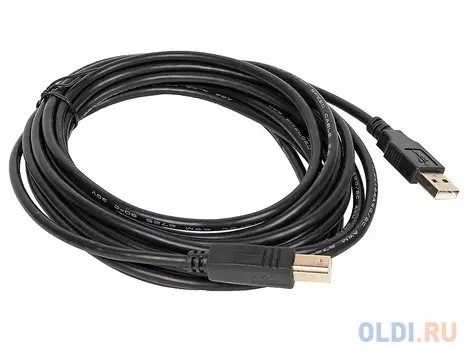 Кабель USB2.0 Pro AmBm 4.5m/5m,"Gembird", экран (CCP-USB2-AMBM-15/E-USB2-AMBM-P-4,57м/CCF-USB2-AMBM-15)