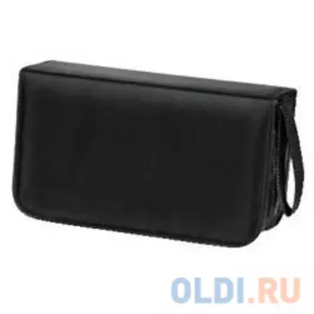 Портмоне для CD Nylon для 120 CD, чёрный, Hama H-33833
