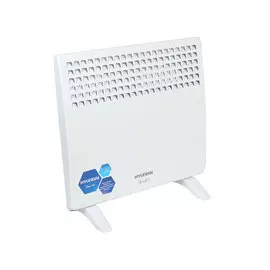 Конвектор Hyundai H-HV16-10-UI620, 1 кВт, Х - нагрев. элемент, наст. крепление и опоры в комплекте, защита от перегрева, белый