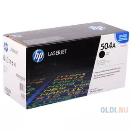Картридж HP CE250A для HP Color LaserJet CP3525 CM3530 черный
