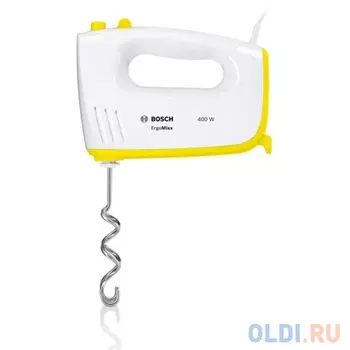 Миксер ручной Bosch MFQ36300Y 400 Вт белый желтый