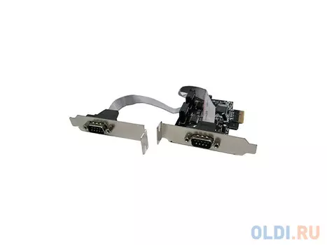 Контроллер Orient XWT-PE2SLP (PCI-E to COM 2-port (WCH CH382) Low Profile) OEM