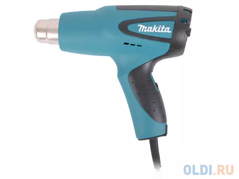 Термопистолет Makita HG5012K Пистолет г\возд,1600Вт,350\500л\м,350-500грС,0.58кг,чем,3 насадки