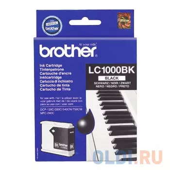 Картридж Brother Bro-LC1000BK 500стр Черный