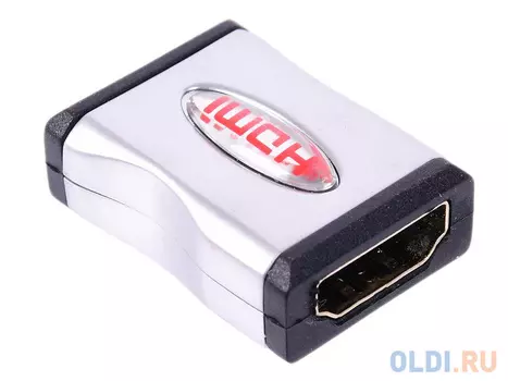 Переходник HDMI(f)-HDMI(f) Hama High Speed серо-черный 00122231