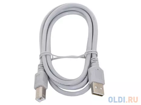 Кабель Hama USB 2.0 A-B (m-m), 1.5 м, серый H-53722