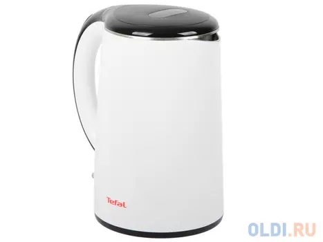 Чайник Tefal KO 260130 Safe to touch, 215Вт, 1.7л, двойные стенки, металл/пластик, белый