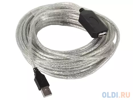 Кабель-адаптер USB2.0-repeater, удлинительный активный <Am--Af 10м VCOM <VUS7049-10M