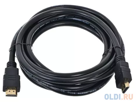 Кабель AOpen HDMI 19M/M 1.4V+3D/Ethernet ACG511-3M 3m, позолоченные контакты