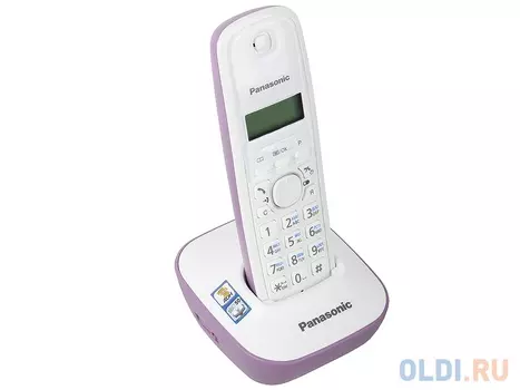 Телефон DECT Panasonic KX-TG1611RUF АОН, Caller ID 50, 12 мелодий