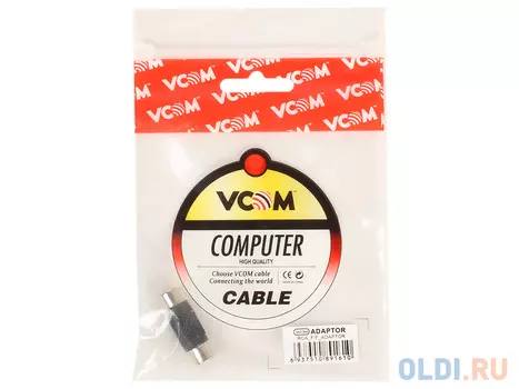 Переходник VCOM RCA-F -- RCA-F <VAD7849